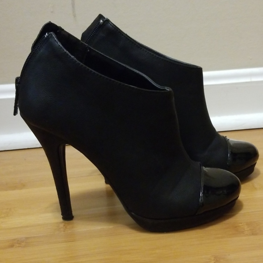 Black booties